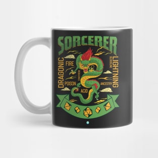 Sorcerer Tabletop Class Pen and Paper DnD Gift Mug